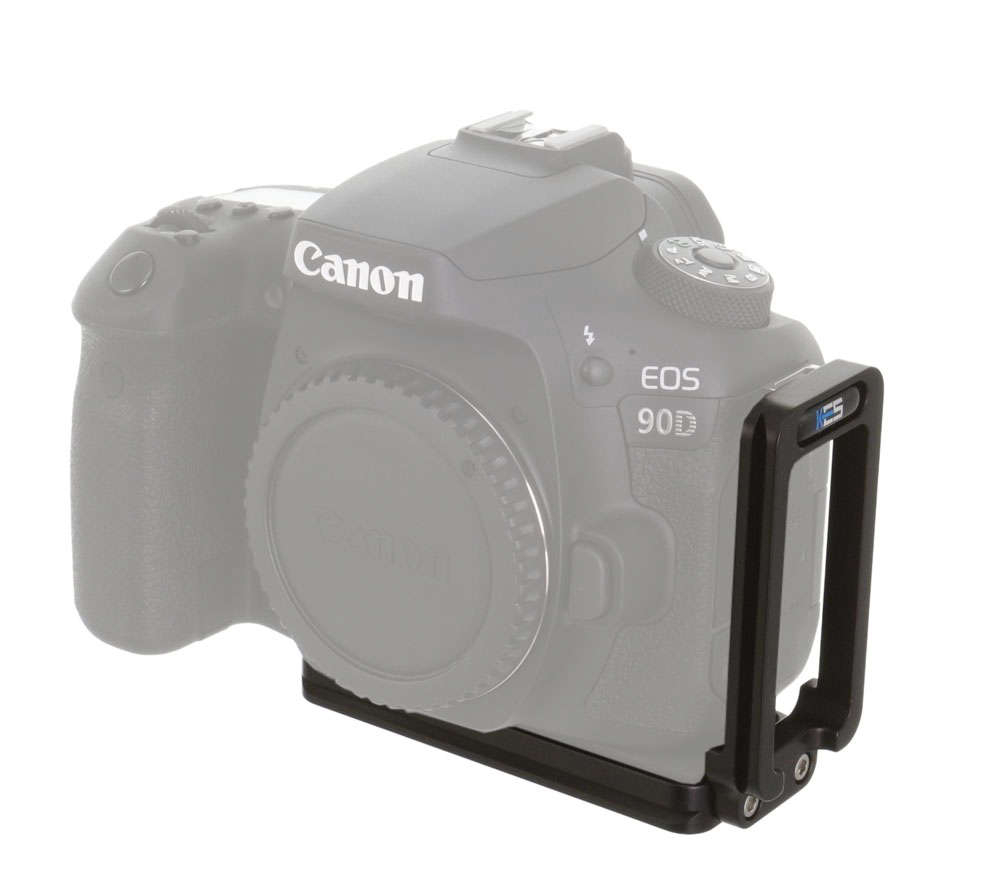 Kirk ULB-1 Universeller L-Winkel -klein an Canon EOS 90D