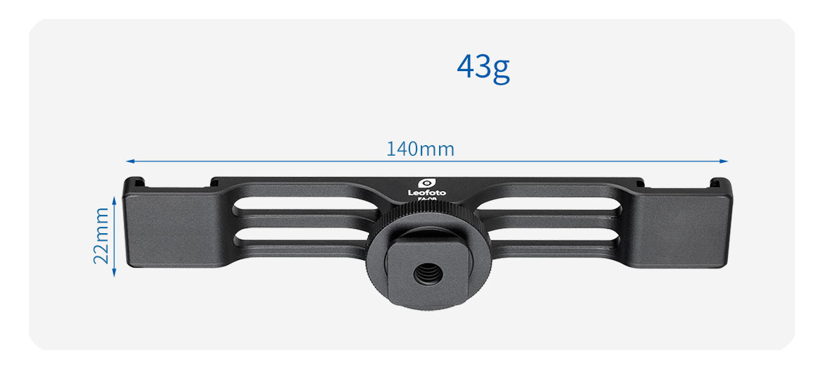 Leofoto FA-08 Cold Shoe Adapter 2 in 1 Leofoto FA-08 Cold Shoe Adapter 2 in 1
