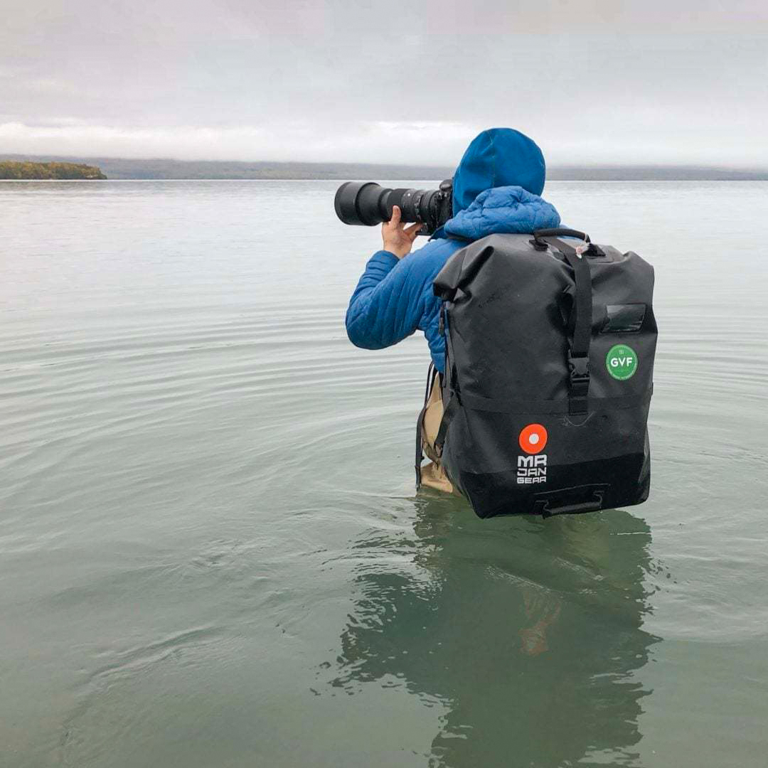 MR JAN GEAR Ponting Ronconi - Wasserdichter Fotorucksack mit gepolsterten Fototaschen-Einsätzen MR JAN GEAR Ponting Ronconi - Wasserdichter Fotorucksack mit gepolsterten Fototaschen-Einsätzen