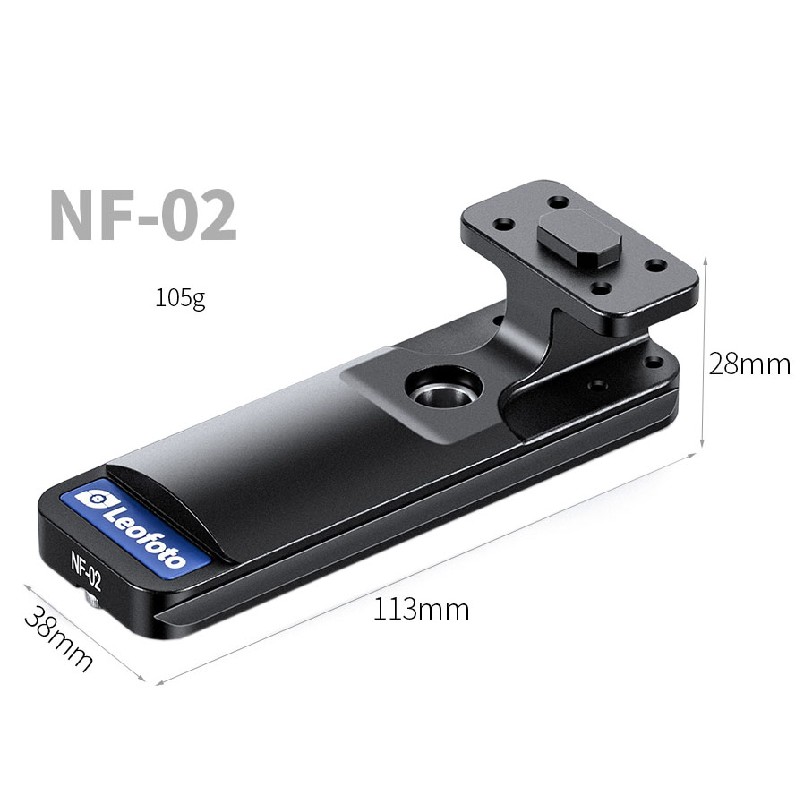 Leofoto NF-02 Ersatzfuß mit QD-Aufnahme für Nikon Objektive Leofoto NF-02 Ersatzfuß mit QD-Aufnahme für Nikon Objektive
