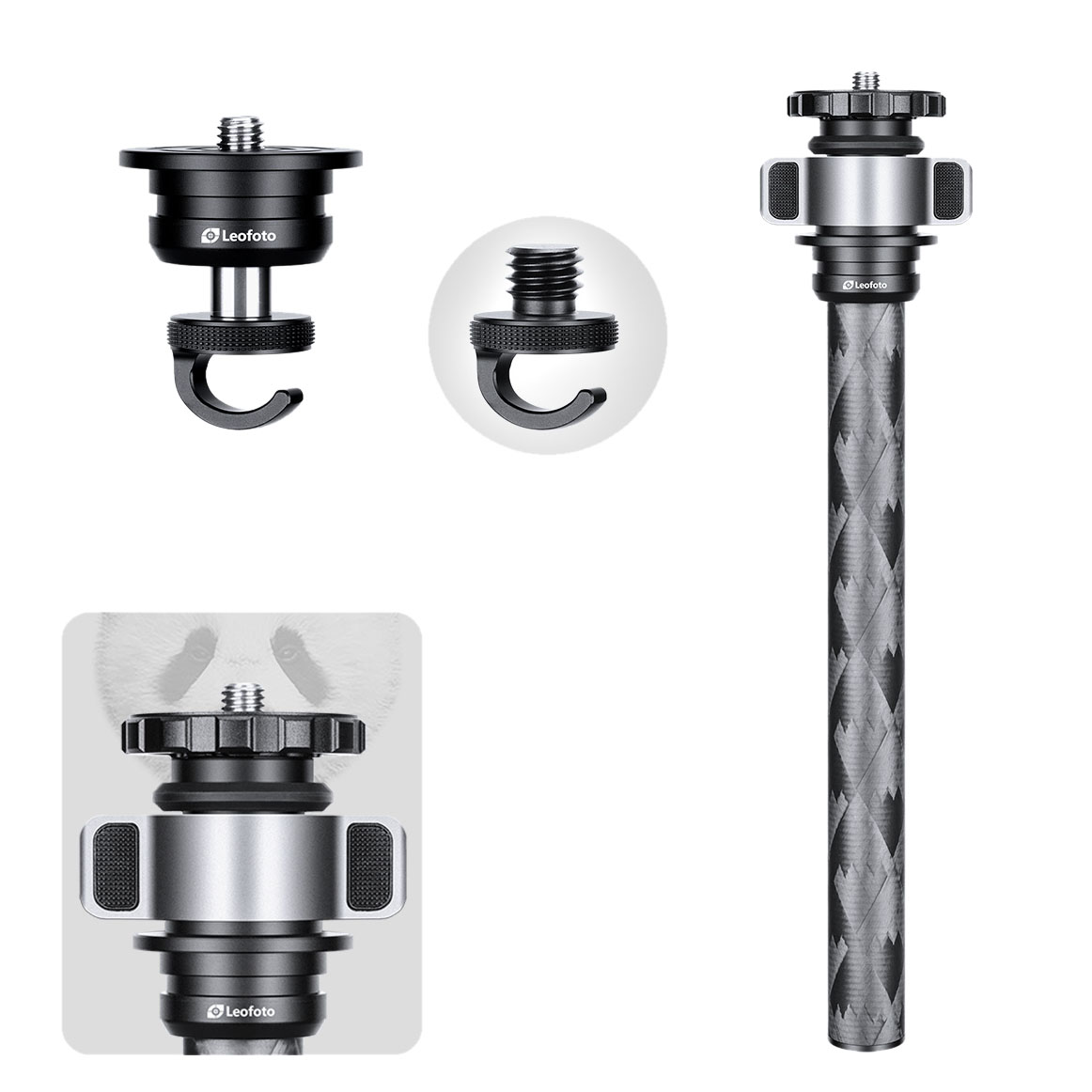 Leofoto LQ-365C Karbonstativ+LH-47 Kugelkopf - Mr. Q Serie Leofoto LQ-365C Karbonstativ+LH-47 Kugelkopf - Mr. Q Serie