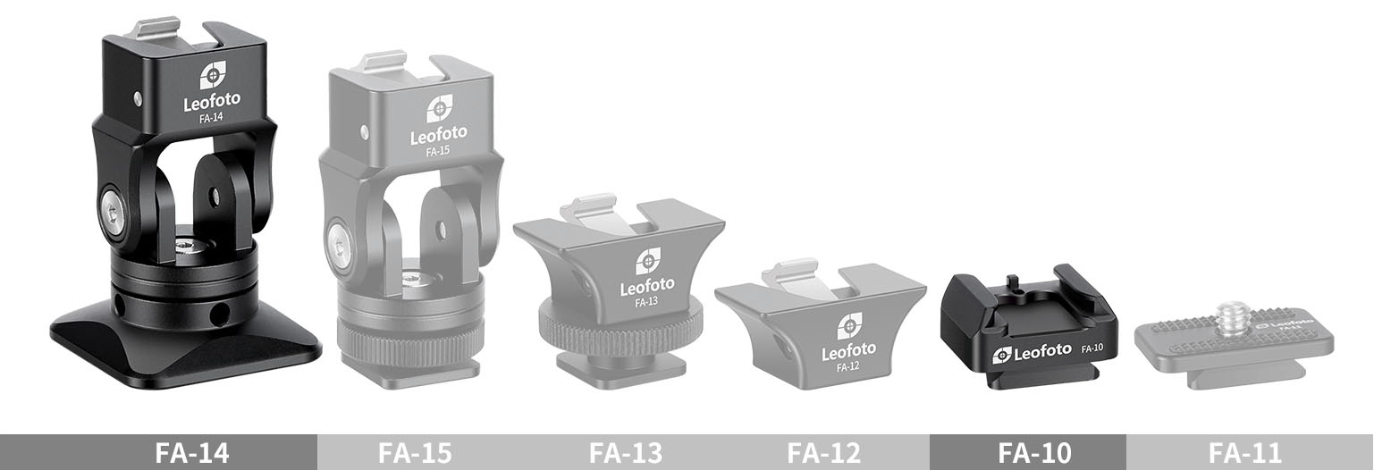 Leofoto FA-14 Schnellwechselplattform (Arca Swiss) + FA-10 V-Schnellwechselplatte Leofoto FA-14 Schnellwechselplattform (Arca Swiss) + FA-10 V-Schnellwechselplatte