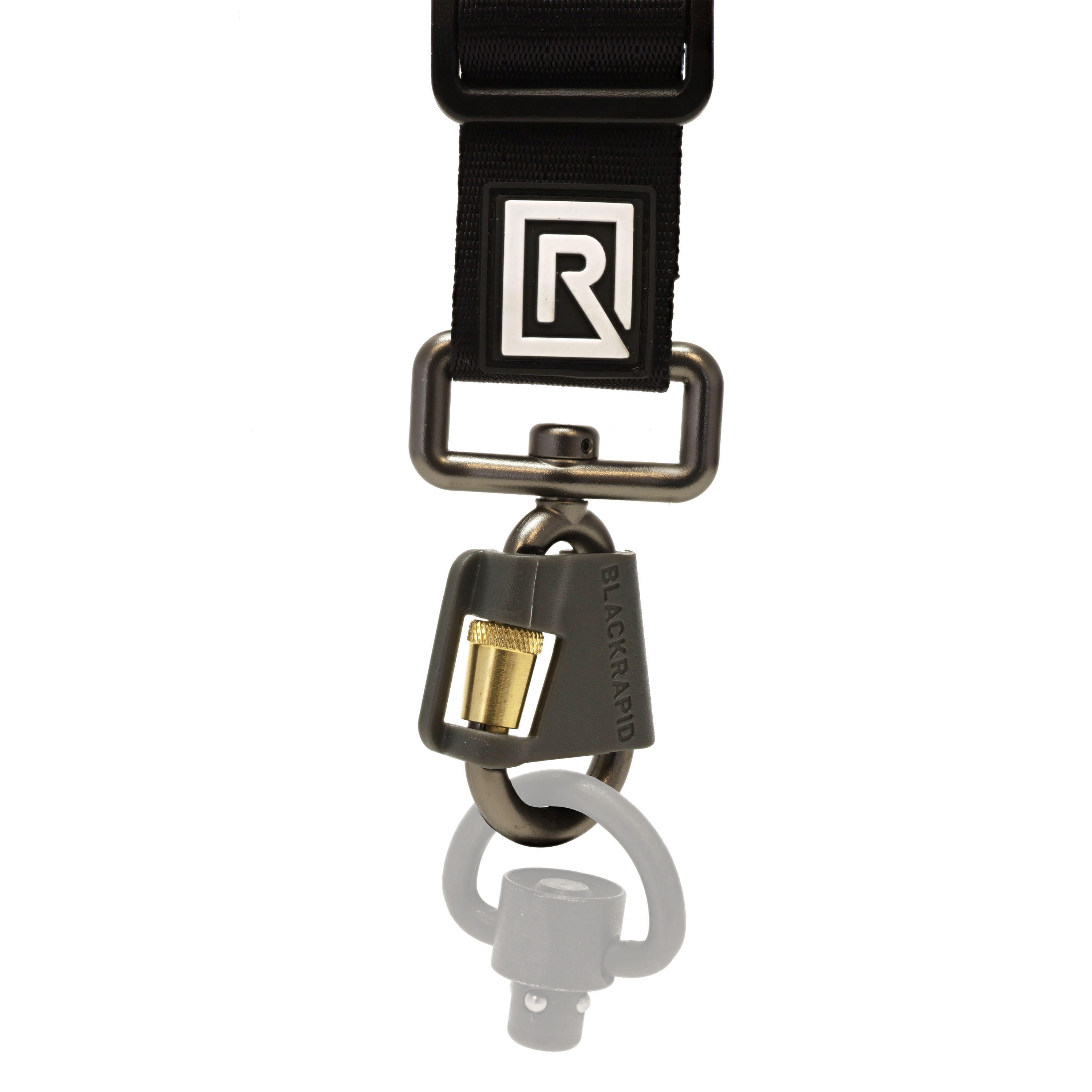 Blackrapid Wrist Strap Handgelenkschlaufe ...Handgelenksscvhlaufe mit montiertem Magpul D-Loop QD Adapter (der Adapter ist nicht im Lieferumfang enthalten)