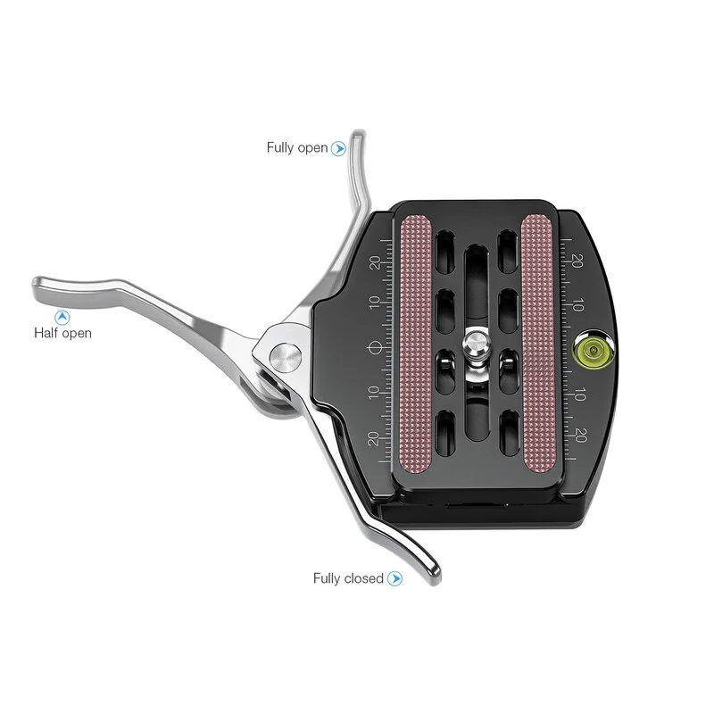 Leofoto LR-70 Schnellwechselkupplung mit Schnellwechselplatte Leofoto LR-70 Schnellwechselkupplung mit Schnellwechselplatte