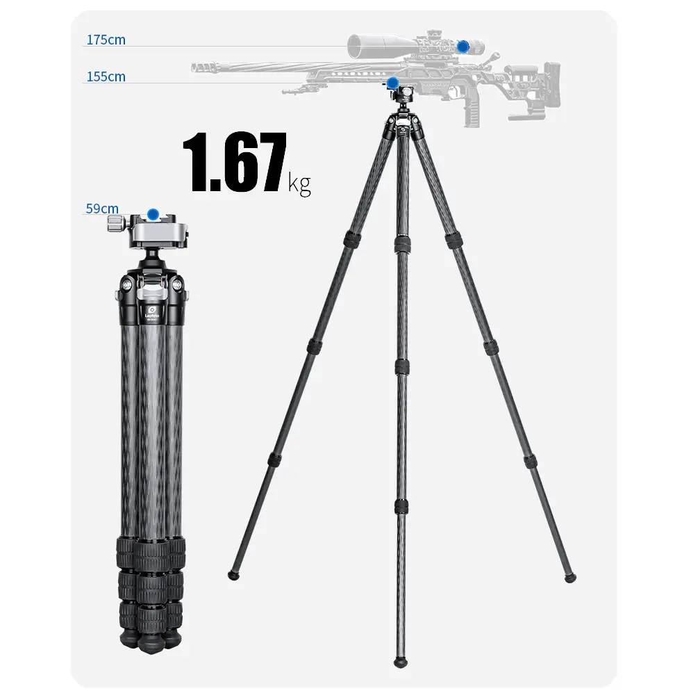 Leofoto SA-324C Karbon Dreibeinstativ mit MA-30 Halterung Leofoto SA-324C Karbon Dreibeinstativ mit MA-30 Halterung