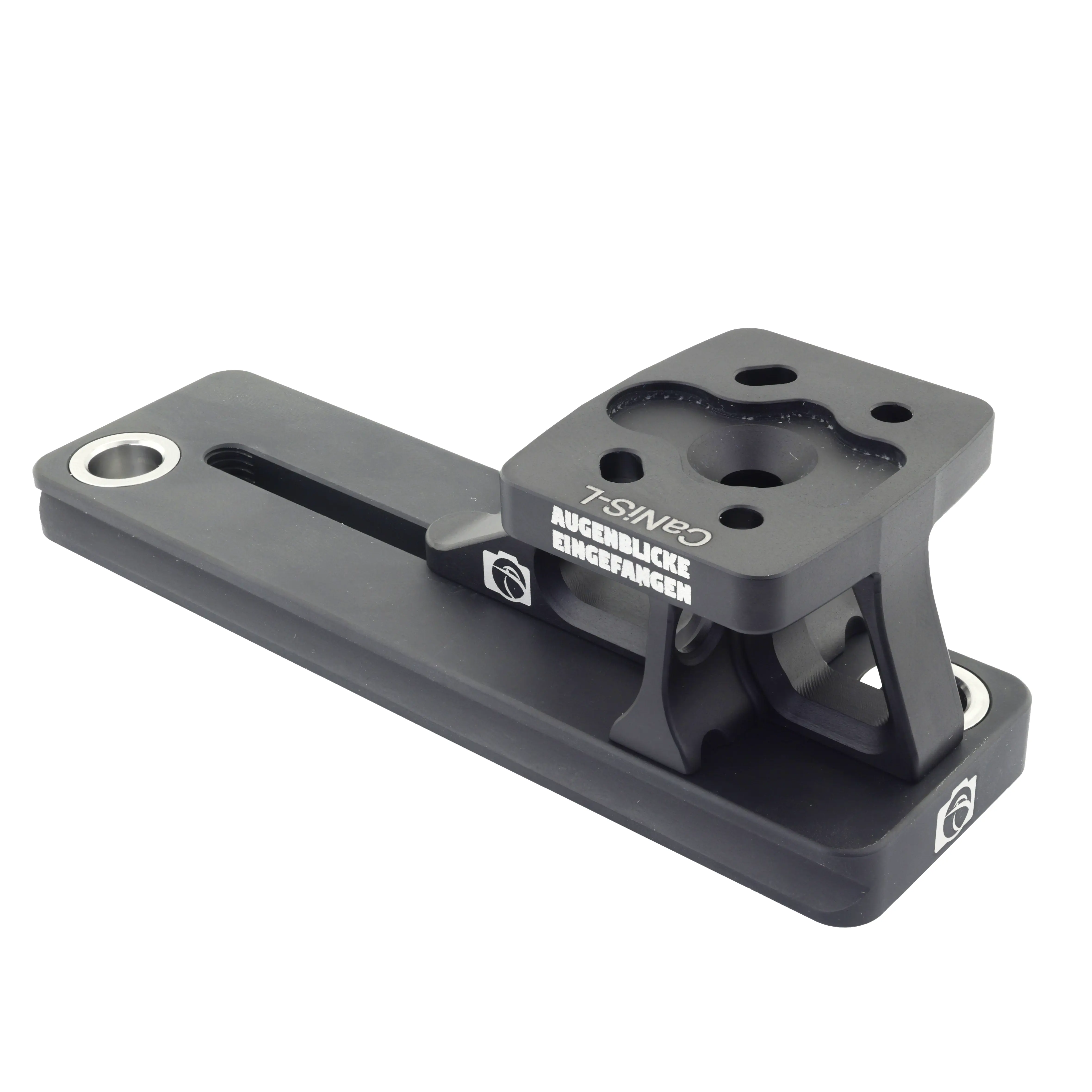 Modularer Objektiv-Ersatzfuß CaNiS-L 130 für Teleobjektive von Nikon-Canon-Sony-Sigma Modularer Objektiv-Ersatzfuß CaNiS-L 130 für Teleobjektive von Nikon-Canon-Sony-Sigma