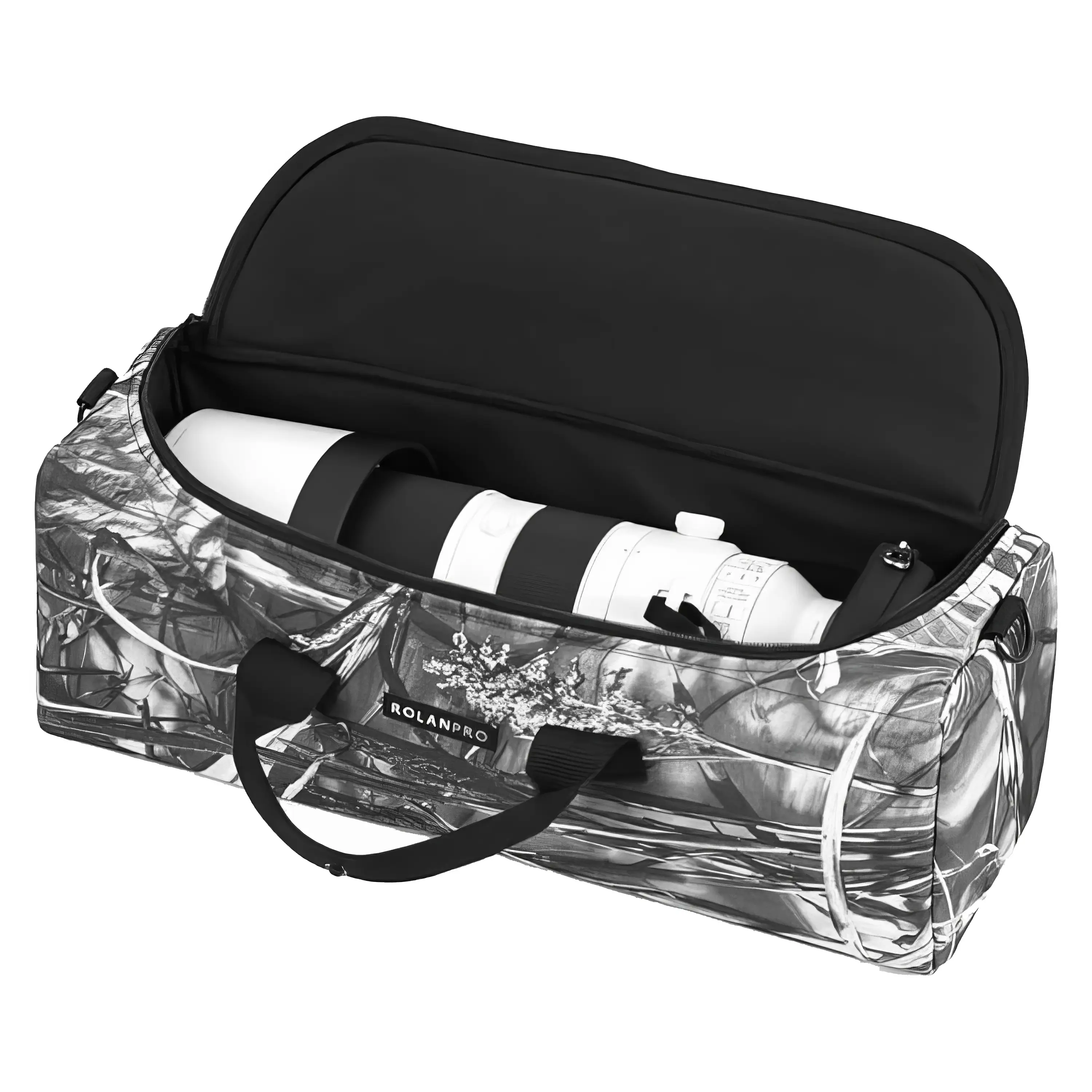 Rolanpro Transporttasche für Telezoom mit Kamera (Schwarz) Rolanpro Transporttasche für Telezoom mit Kamera (Schwarz)