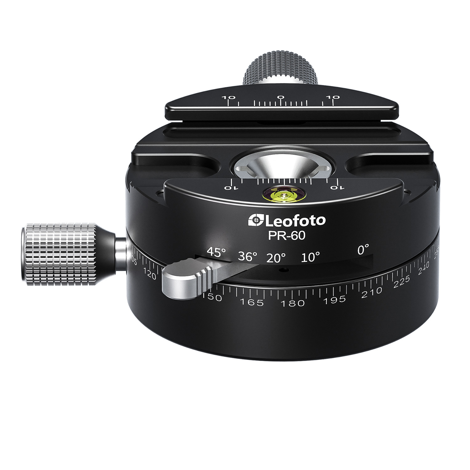 Leofoto LH-40PR Kugelkopf mit Doppelpanoramateller & Rastfunktion Leofoto LH-40PR Kugelkopf mit Doppelpanoramateller & Rastfunktion