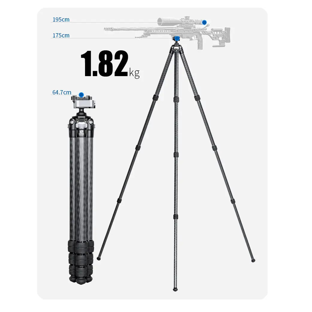 Leofoto SA-324CL Karbon Dreibeinstativ mit MA-30L Halterung Leofoto SA-324CL Karbon Dreibeinstativ mit MA-30L Halterung