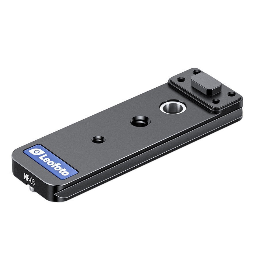 Leofoto NF-03 Ersatzfuß mit QD-Aufnahme für Nikon 200 mm f/2 Leofoto NF-03 Ersatzfuß mit QD-Aufnahme für Nikon 200 mm f/2