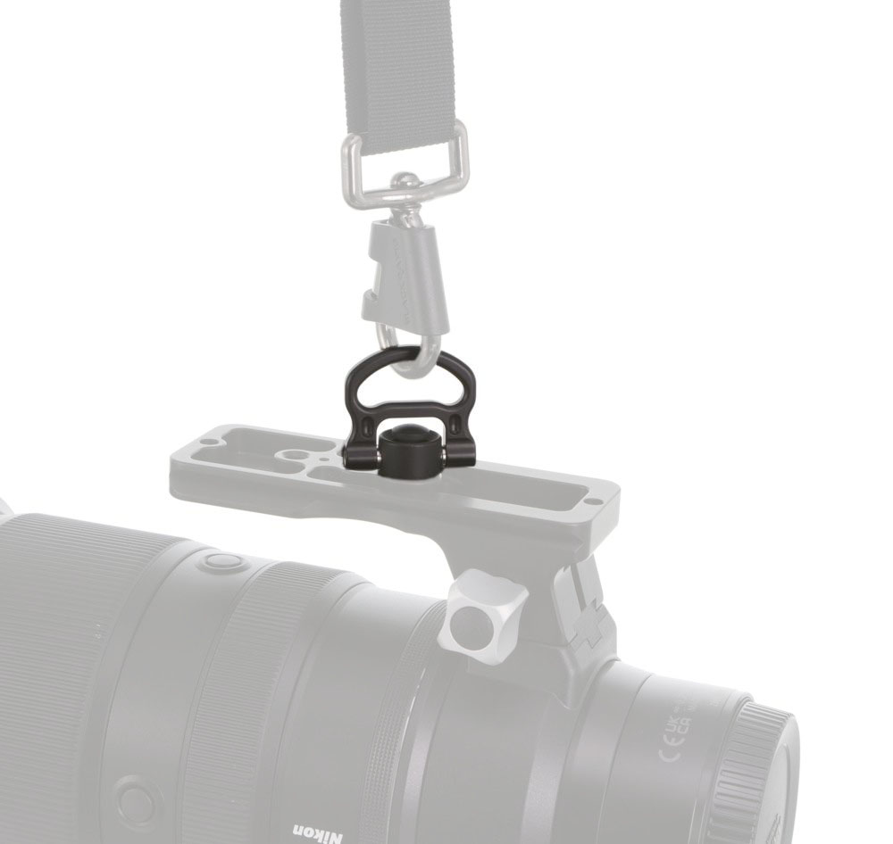 Kirk QD Push Button Swivel-D Gurt-Adapter Kirk QD Push Button Swivel-D Gurt-Adapter