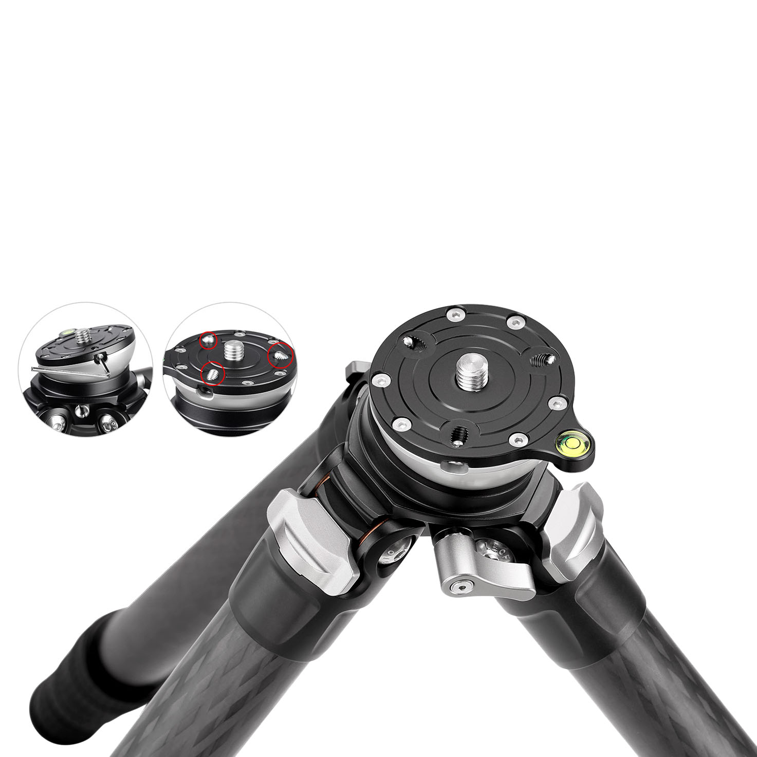 Leofoto LS-284CEX Ranger Karbon Stativ mit integrierter Nivellierung Leofoto LS-284CEX Ranger Karbon Stativ mit integrierter Nivellierung