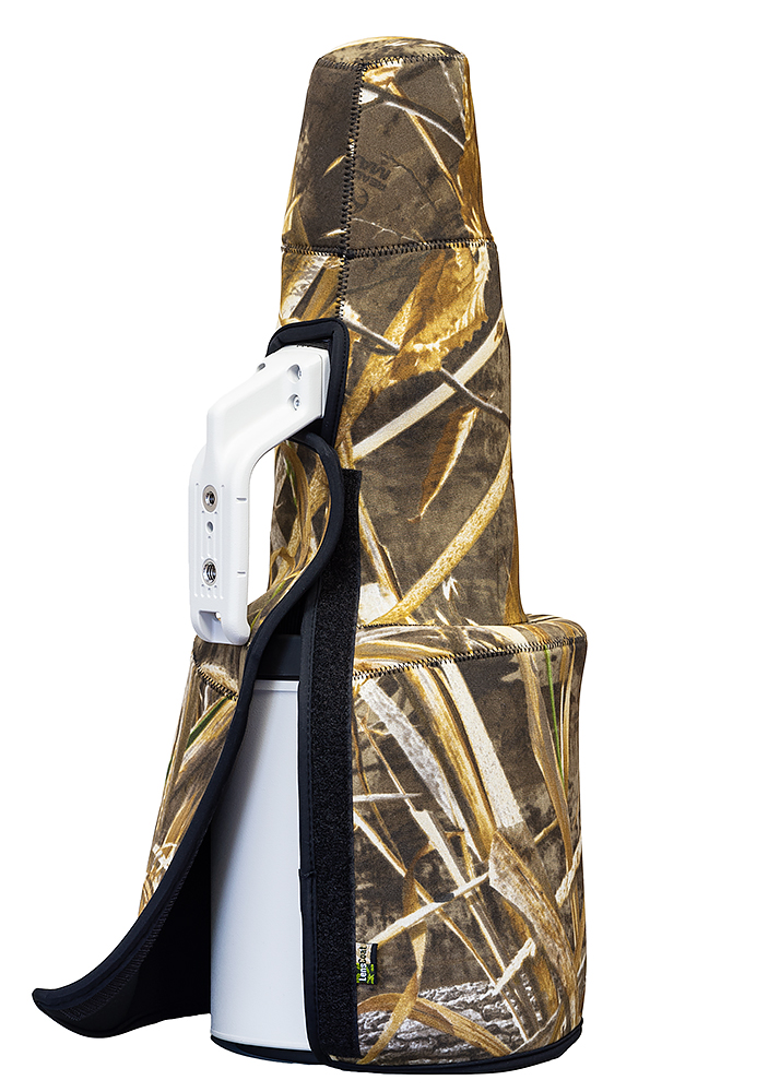 TravelCoat™ für Canon RF 600 f/4 mit Sonnenblende TravelCoat™ für Canon RF 600 f/4 mit Sonnenblende