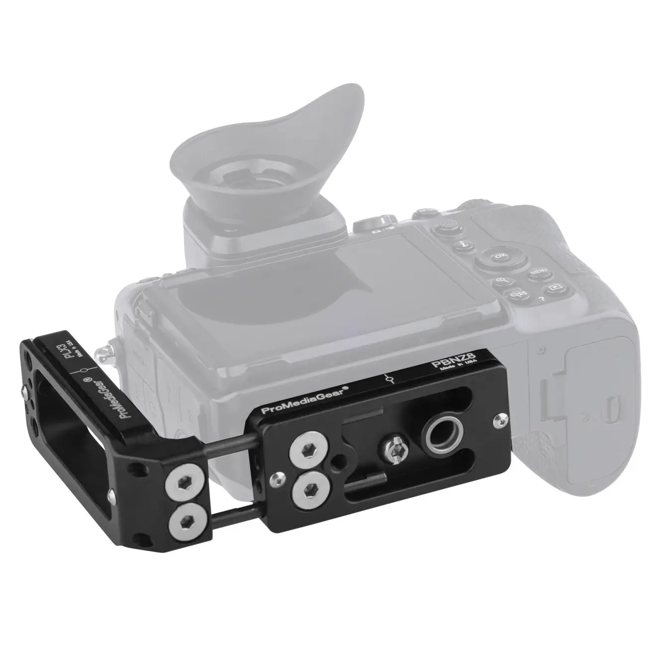 ProMediaGear PLNZ83XQD - L-bracket para la Nikon Z8