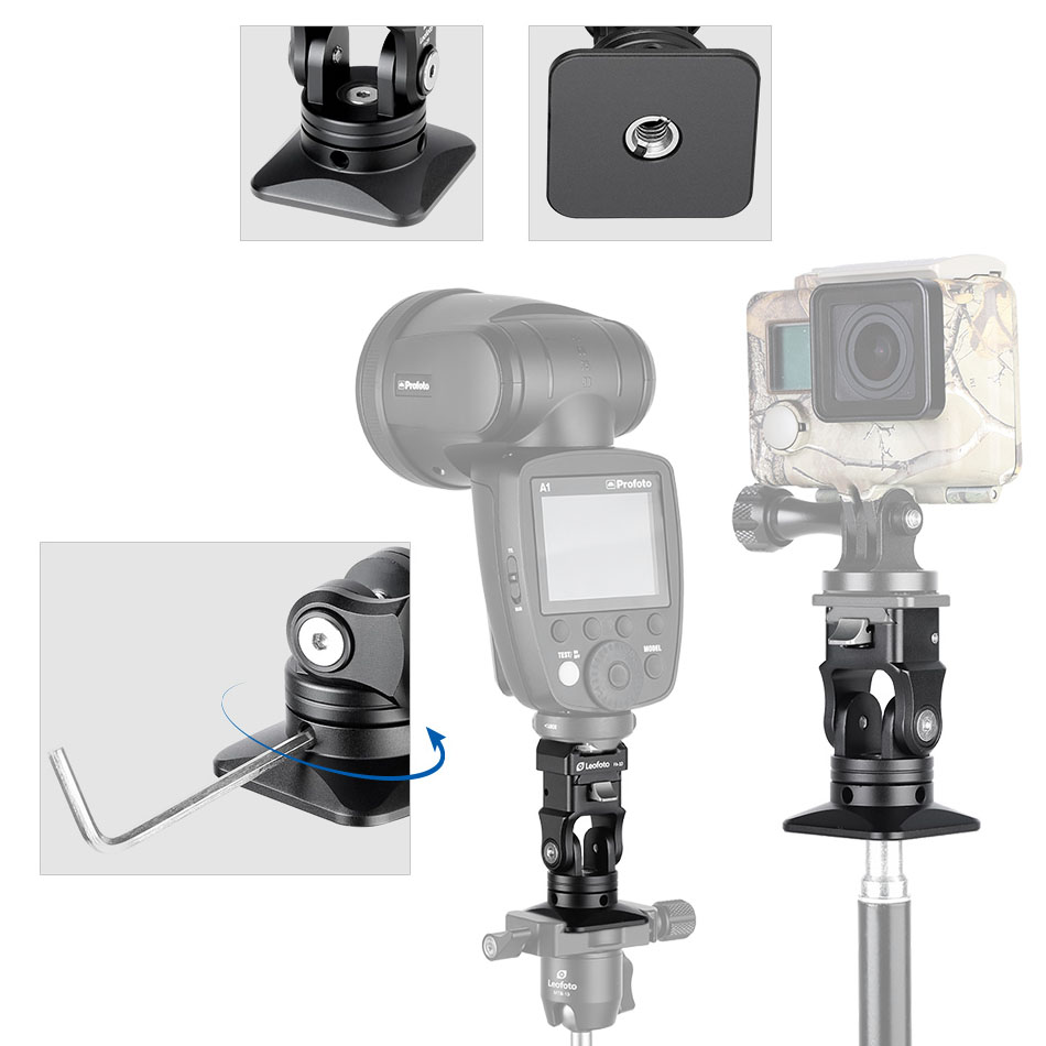 Leofoto FA-14 Schnellwechselplattform (Arca Swiss) + FA-10 V-Schnellwechselplatte Leofoto FA-14 Schnellwechselplattform (Arca Swiss) + FA-10 V-Schnellwechselplatte