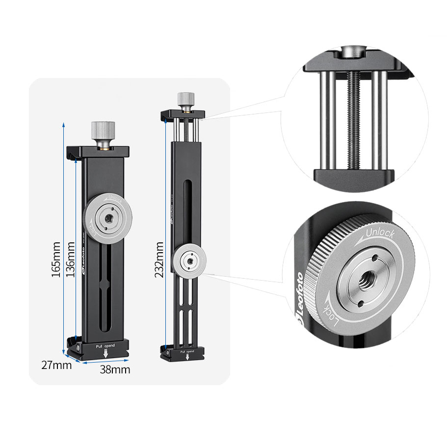 Leofoto PC-230 Tablet Halter Leofoto PC-230 Tablet Halter