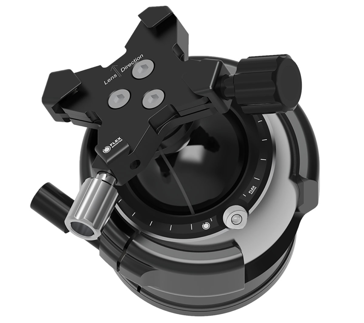 FLEXSHOOTER Extreme, der ganz große Kugelneiger, 20 kg Tragkraft bei 1150 g Eigengewicht FLEXSHOOTER Extreme, der ganz große Kugelneiger, 20 kg Tragkraft bei 1150 g Eigengewicht