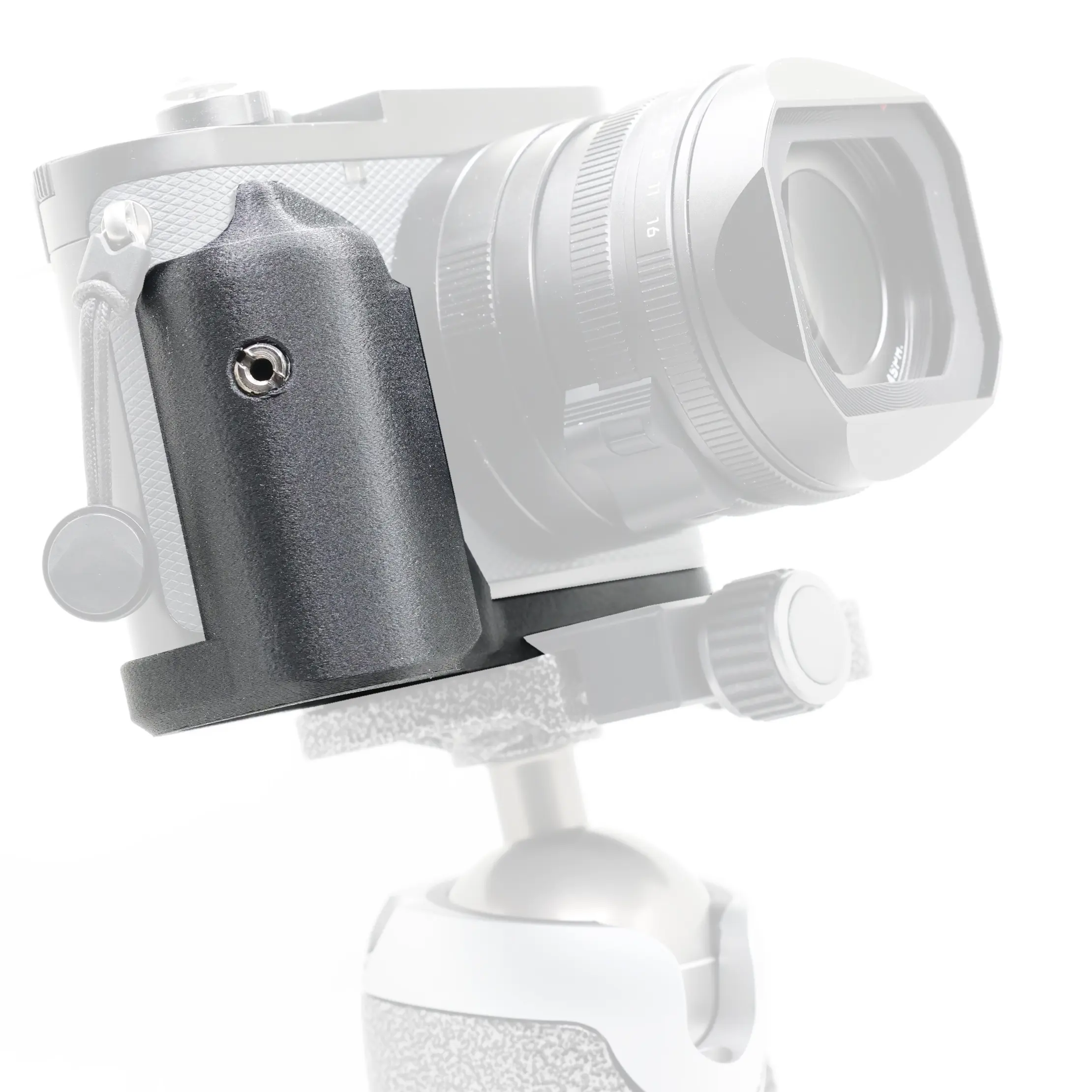 BigLensCaps Handgriff für Leica Q3 & Q3 43 mit integriertem Schnellwechselprofil