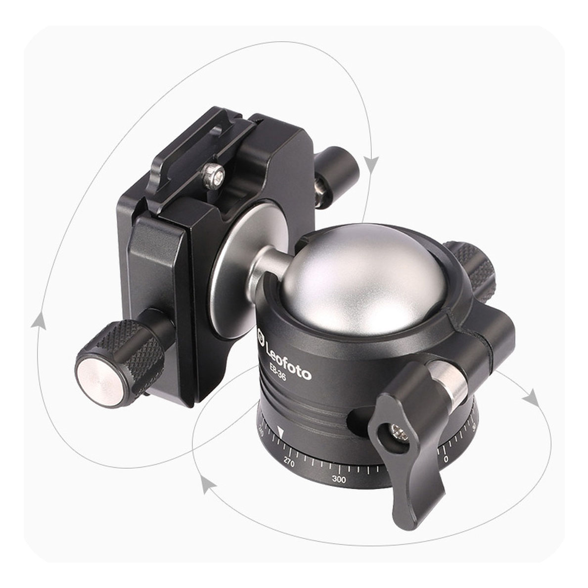 Leofoto EB-36 Kugelkopf mit Schnellwechselplatte Leofoto EB-36 Kugelkopf mit Schnellwechselplatte