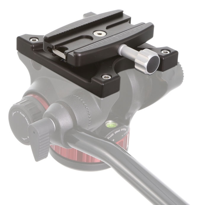 Kirk MVH502-BQR Schnellwechselbridge für Manfrotto MVH502AH Fluidkopf Kirk MVH502-BQR Schnellwechselbridge für Manfrotto MVH502AH Fluidkopf