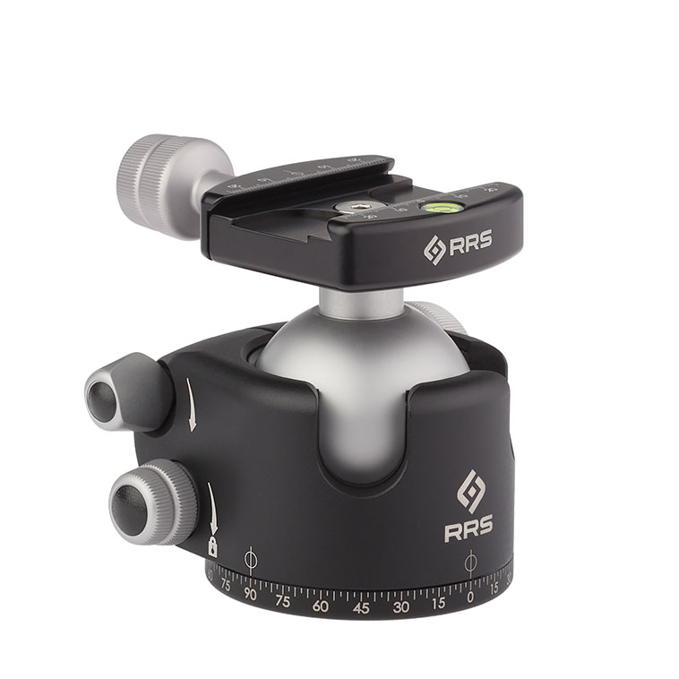 Really Right Stuff BH-55 Pro mit B2-Pro II Schnellwechselklemme mit Rändel Really Right Stuff BH-55 Pro mit B2-Pro II Schnellwechselklemme mit Rändel