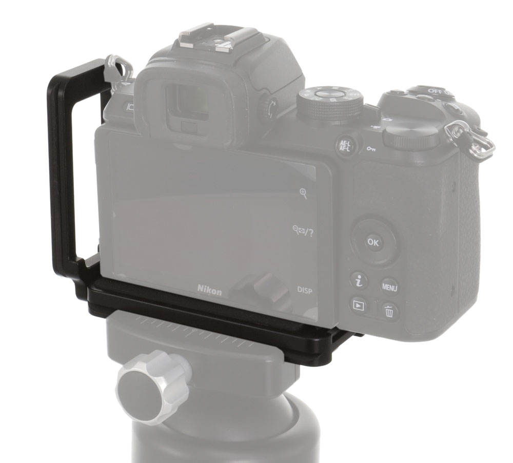 Kirk ULB-1 Universeller L-Winkel -klein  an Nikon Z50