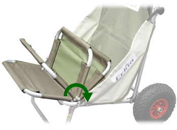 Eckla Ausklappbarer Ladebügel für Eckla-Beach-Rolly Eckla Ausklappbarer Ladebügel für Eckla-Beach-Rolly