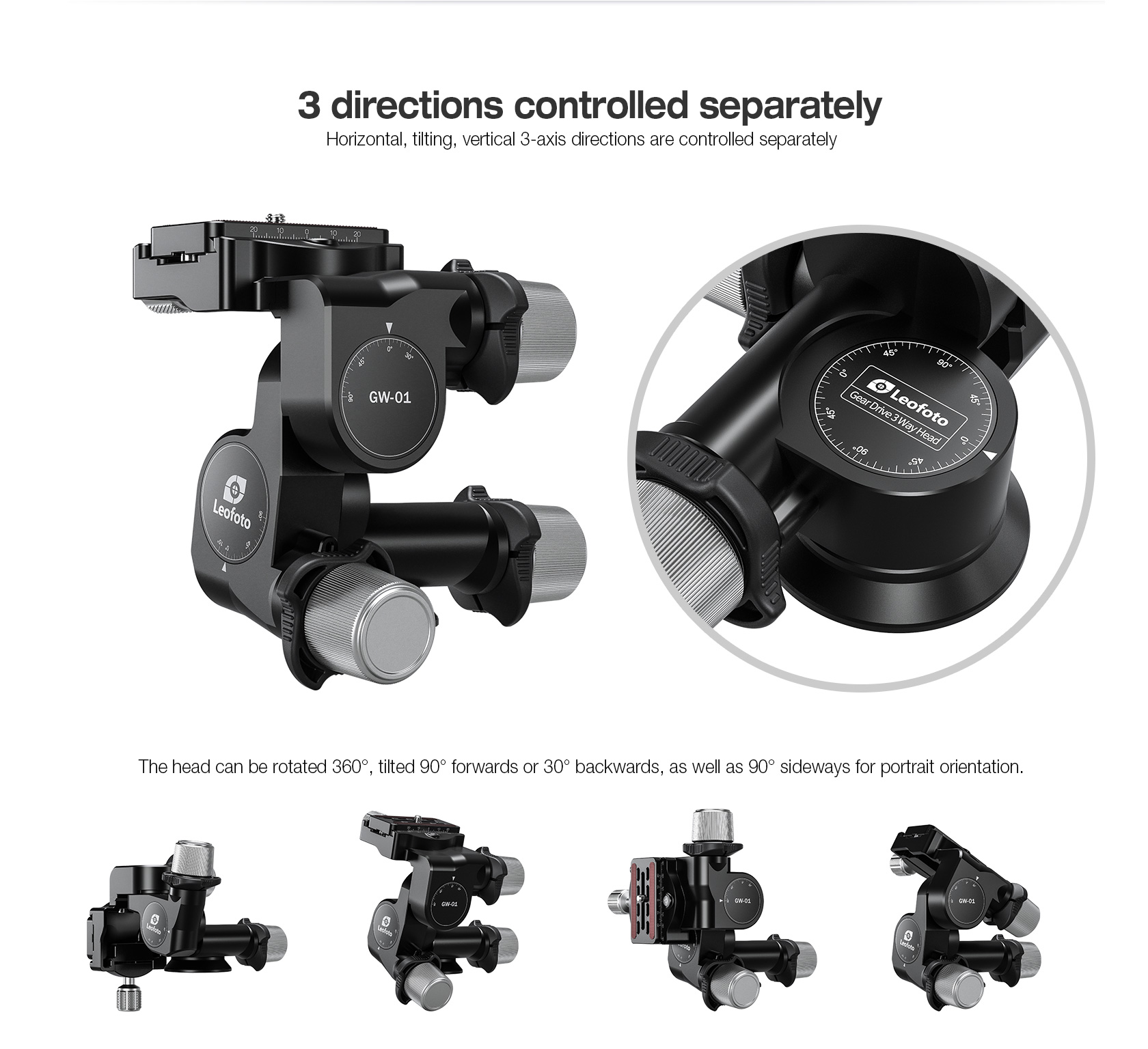 Leofoto GW-01 Getriebeneiger Leofoto GW-01 Getriebeneiger