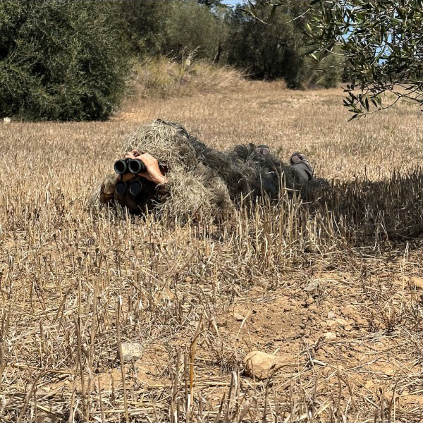 Tragopan Ghillie - Tarnmantel Beige Tragopan Ghillie - Tarnmantel Beige