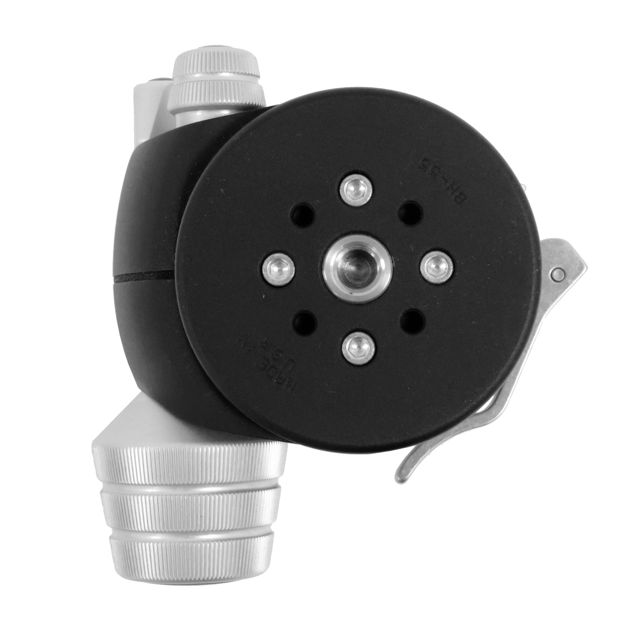 Really Right Stuff BH-55 LR - Kugelkopf mit B2 LR II Schnellwechselklemme mit Klemmhebel Really Right Stuff BH-55 LR - Kugelkopf mit B2 LR II Schnellwechselklemme mit Klemmhebel