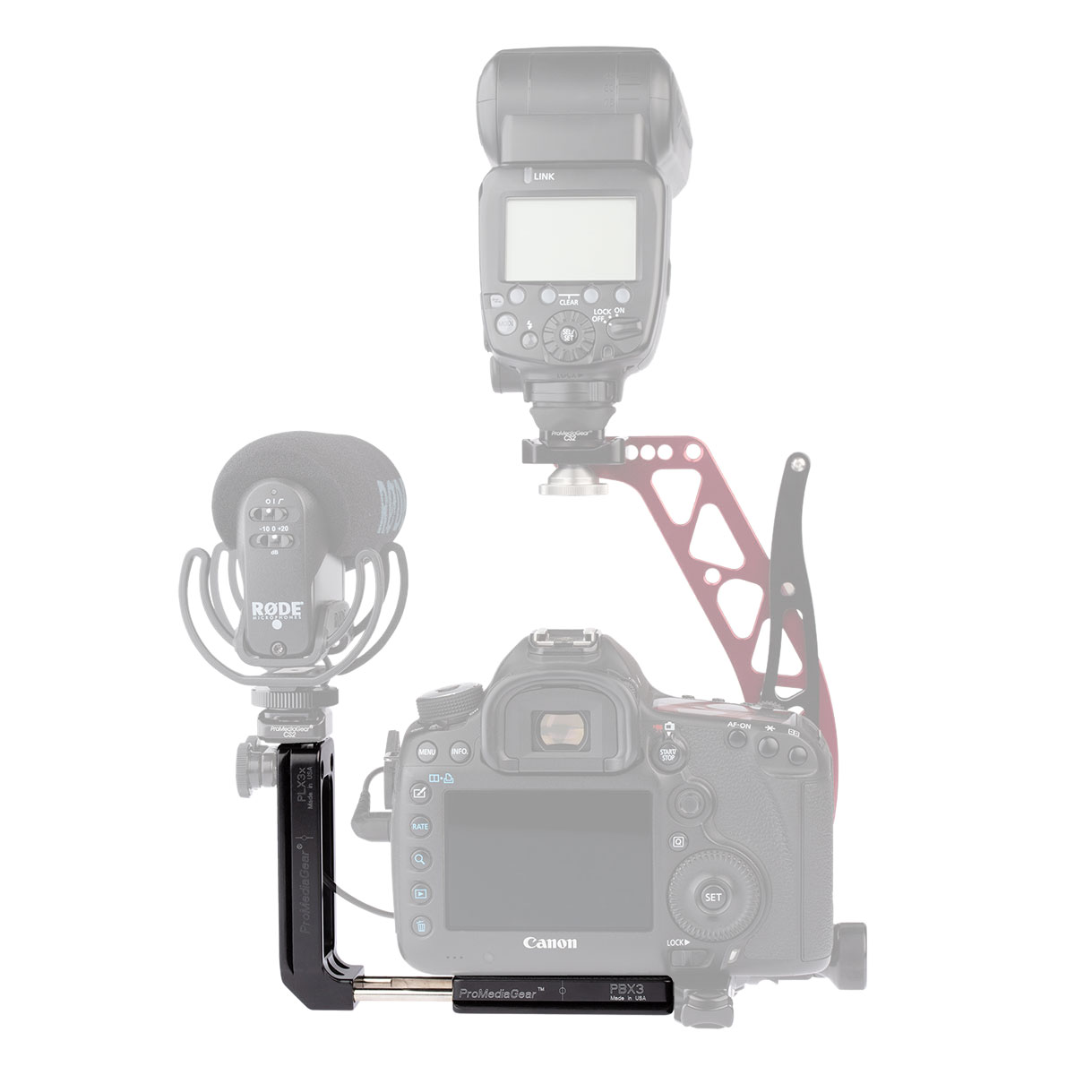 ProMediaGear PLX3QD L-Winkel Universal (Klein) ProMediaGear PLX3QD L-Winkel Universal (Klein)