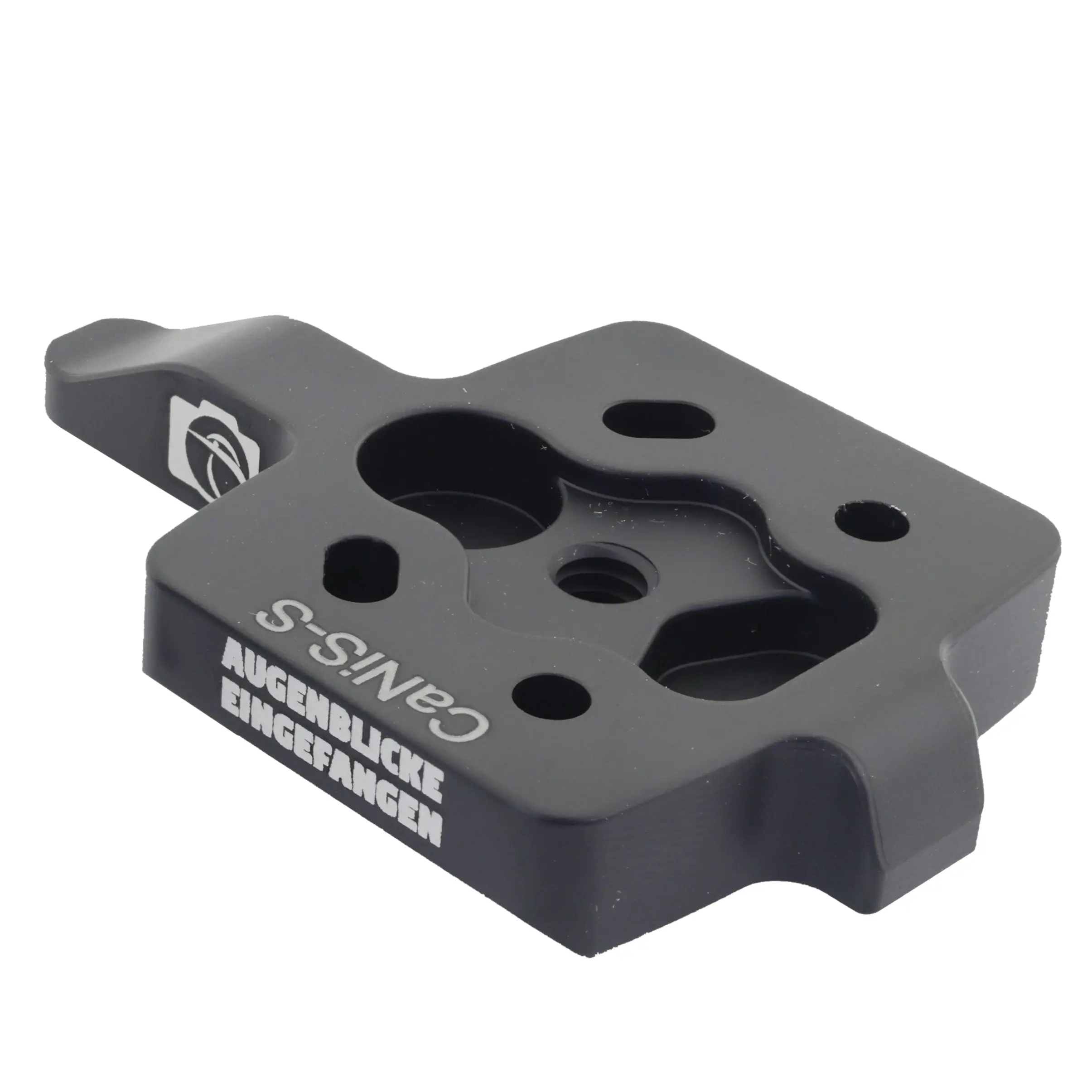 Modularer flacher Objektiv-Ersatzfuß CaNiS-S 210 für Canon-Nikon-Sony-Sigma-Objektive mit 2 x QD-Aufnahme (Manfrotto/Sachtler Video Standard) Modularer flacher Objektiv-Ersatzfuß CaNiS-S 210 für Canon-Nikon-Sony-Sigma-Objektive mit 2 x QD-Aufnahme (Manfrotto/Sachtler Video Standard)