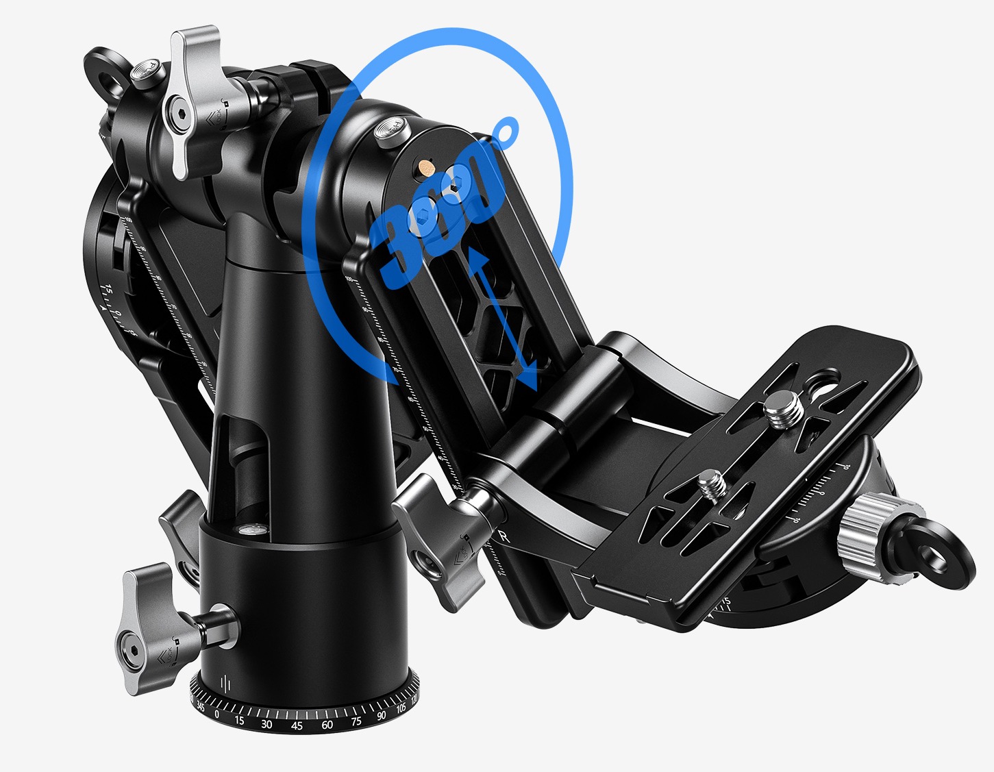 Leofoto DPG-1 Doppel-Tele-Neiger Leofoto DPG-1 Doppel-Tele-Neiger