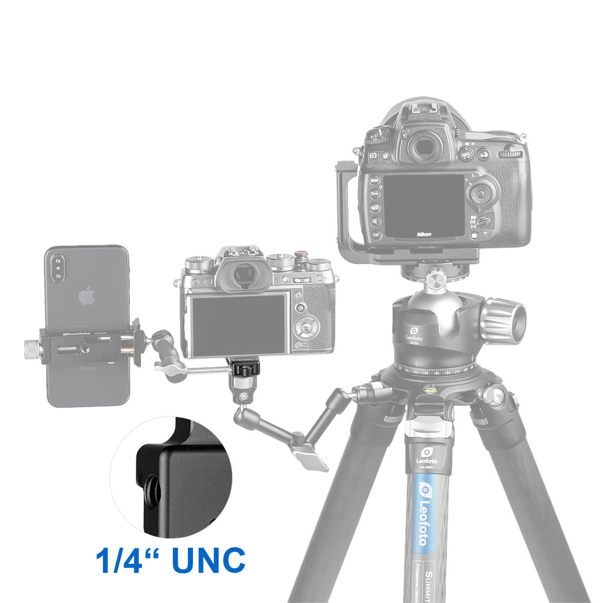 Leofoto DC-24 Mini-Klemme Leofoto DC-24 Mini-Klemme