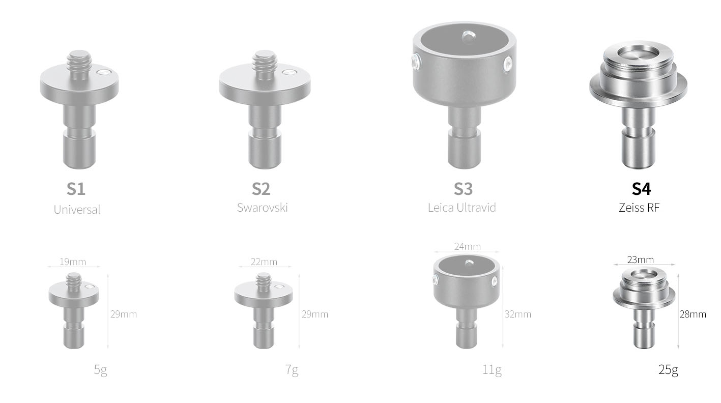 Leofoto S4 Zeiss Victory RF (ab Modell 2018) Fernglas Adapter für Leofoto BC-03 Leofoto S4 Zeiss Victory RF (ab Modell 2018) Fernglas Adapter für Leofoto BC-03