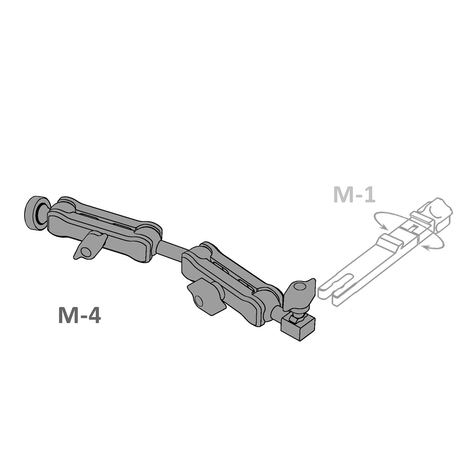 Wimberley Modul 4: M-4 Makro-Arm Wimberley Modul 4: M-4 Makro-Arm