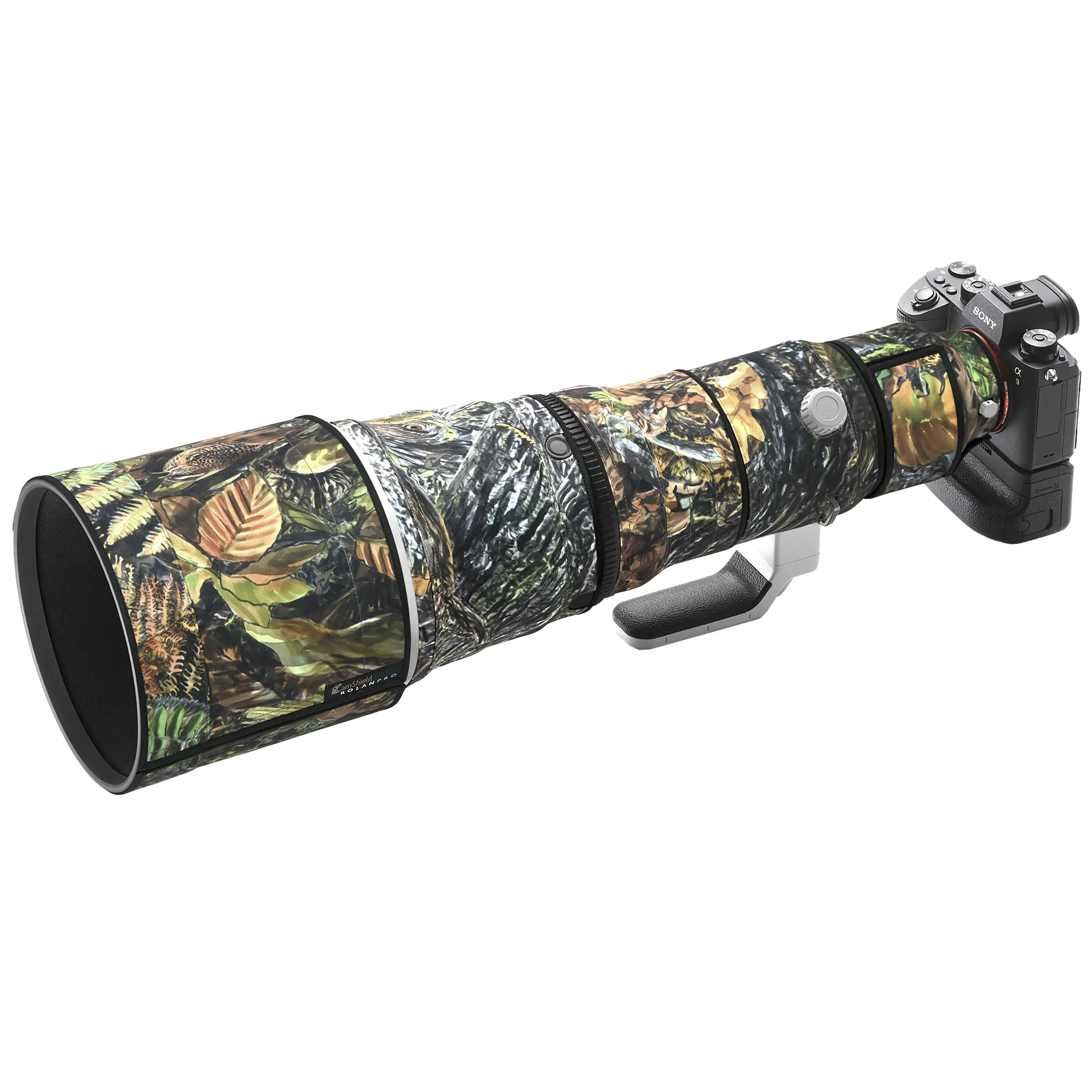 ROLANPRO Objektivschutz für Sony FE 600 f/4 GM OSS-Tarnfarben & Waterproof ROLANPRO Objektivschutz für Sony FE 600 f/4 GM OSS-Tarnfarben & Waterproof