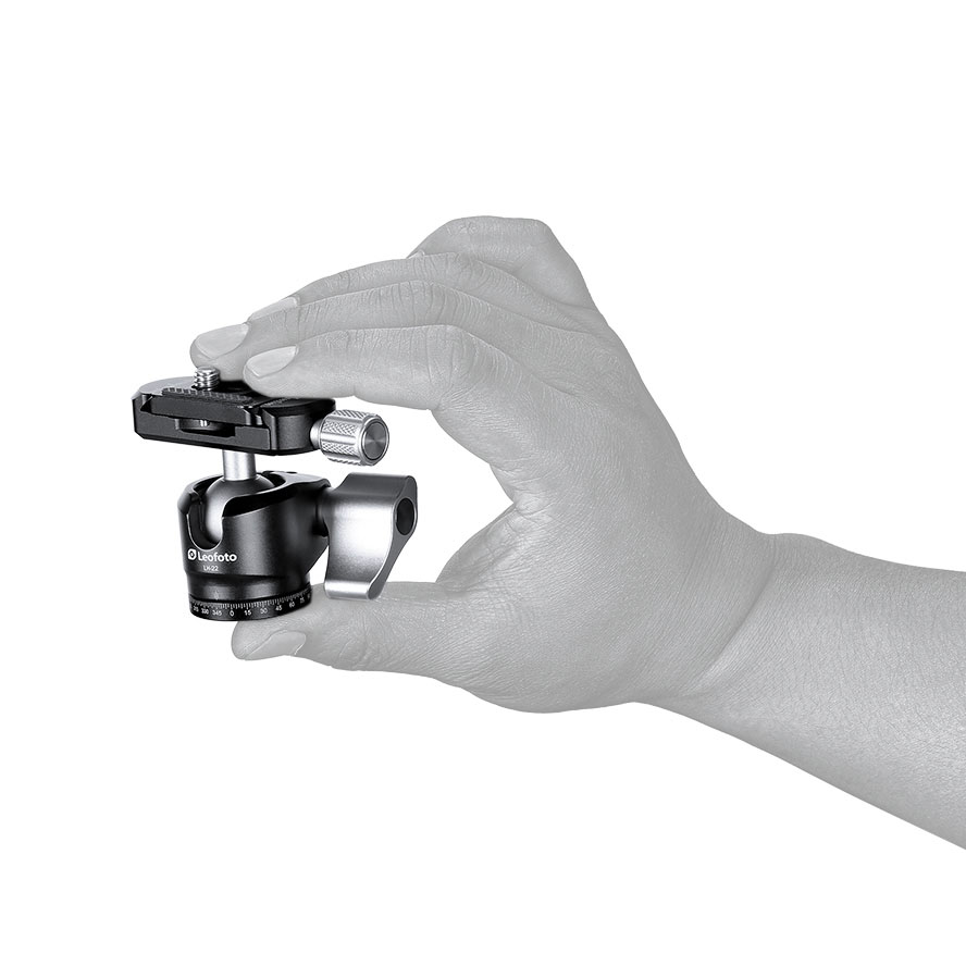 Leofoto MT-02C+LH-22 Mini-Stativ mit Kugelkopf LH-22 Leofoto MT-02C+LH-22 Mini-Stativ mit Kugelkopf LH-22
