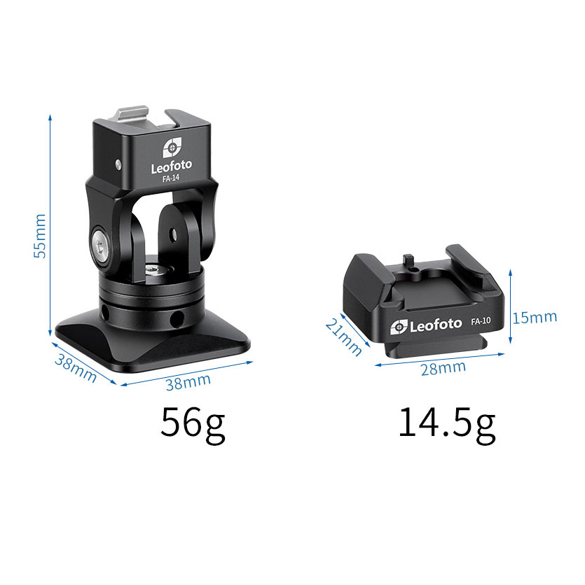 Leofoto FA-14 Schnellwechselplattform (Arca Swiss) + FA-10 V-Schnellwechselplatte Leofoto FA-14 Schnellwechselplattform (Arca Swiss) + FA-10 V-Schnellwechselplatte