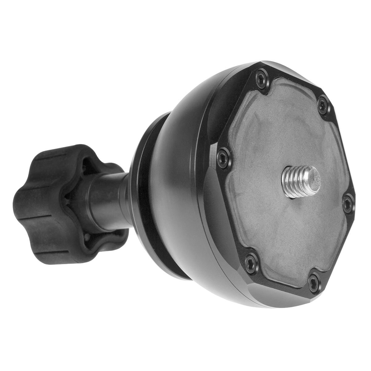 ProMediaGear TRBU75 Pro Stix Nivellierkalotte für 75 mm Halbschalenaufnahmen - Sterngriff gummiert ProMediaGear TRBU75 Pro Stix Nivellierkalotte für 75 mm Halbschalenaufnahmen - Sterngriff gummiert