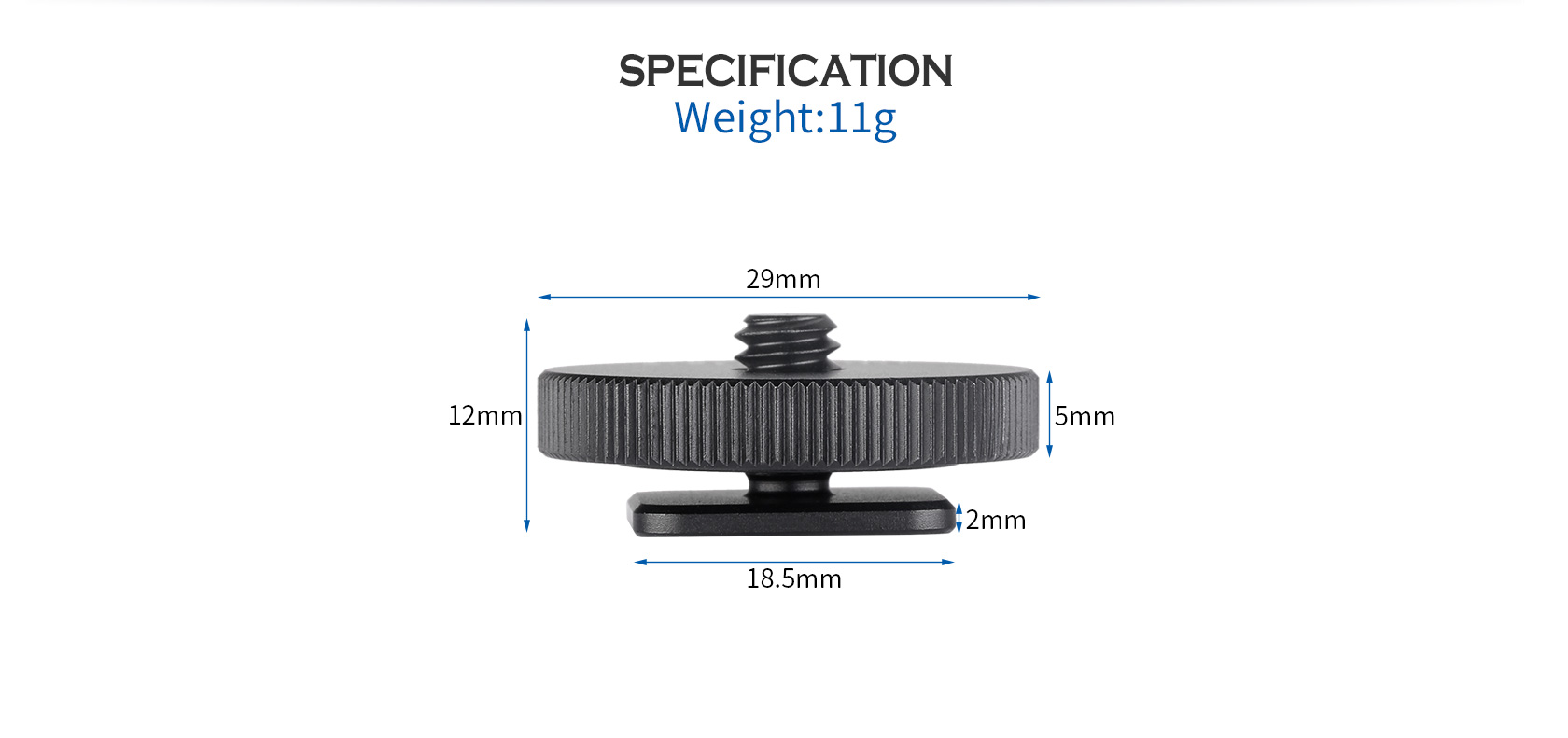 Leofoto FA-01 Blitzschuh-Adapter Leofoto FA-01 Blitzschuh-Adapter