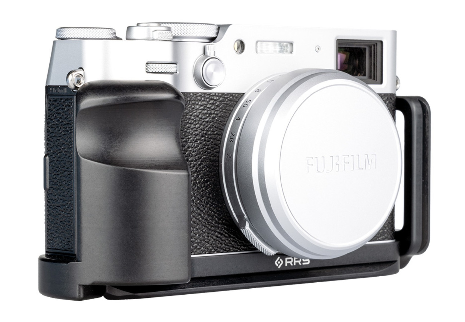 Really Right Stuff BX100VI Set: L-Winkel mit Griff für Fuji X100VI Really Right Stuff BX100VI Set: L-Winkel mit Griff für Fuji X100VI