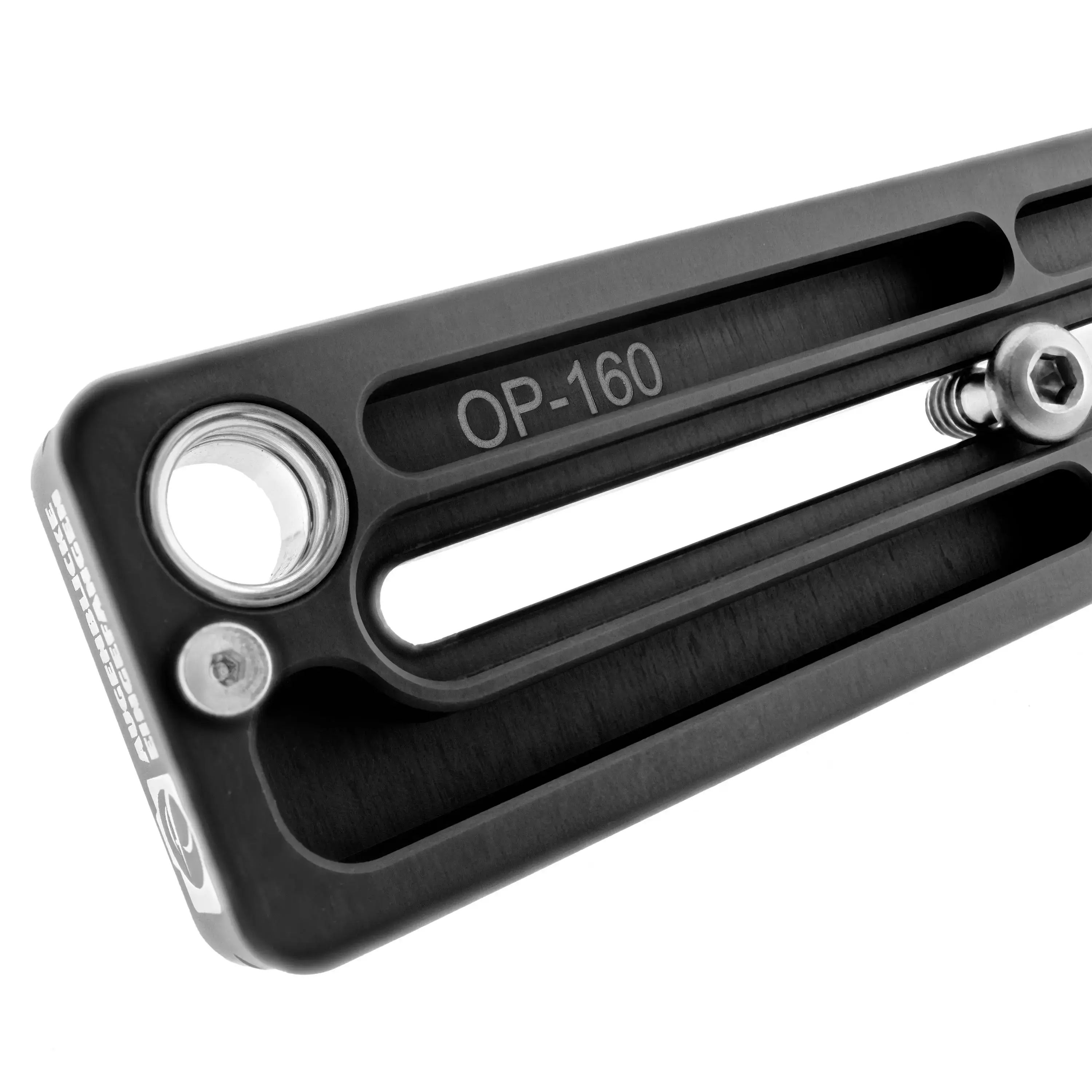 Modularer Objektiv-Ersatzfuß CaNiS-L 160 für Teleobjektive von Nikon-Canon-Sony-Sigma Modularer Objektiv-Ersatzfuß CaNiS-L 160 für Teleobjektive von Nikon-Canon-Sony-Sigma