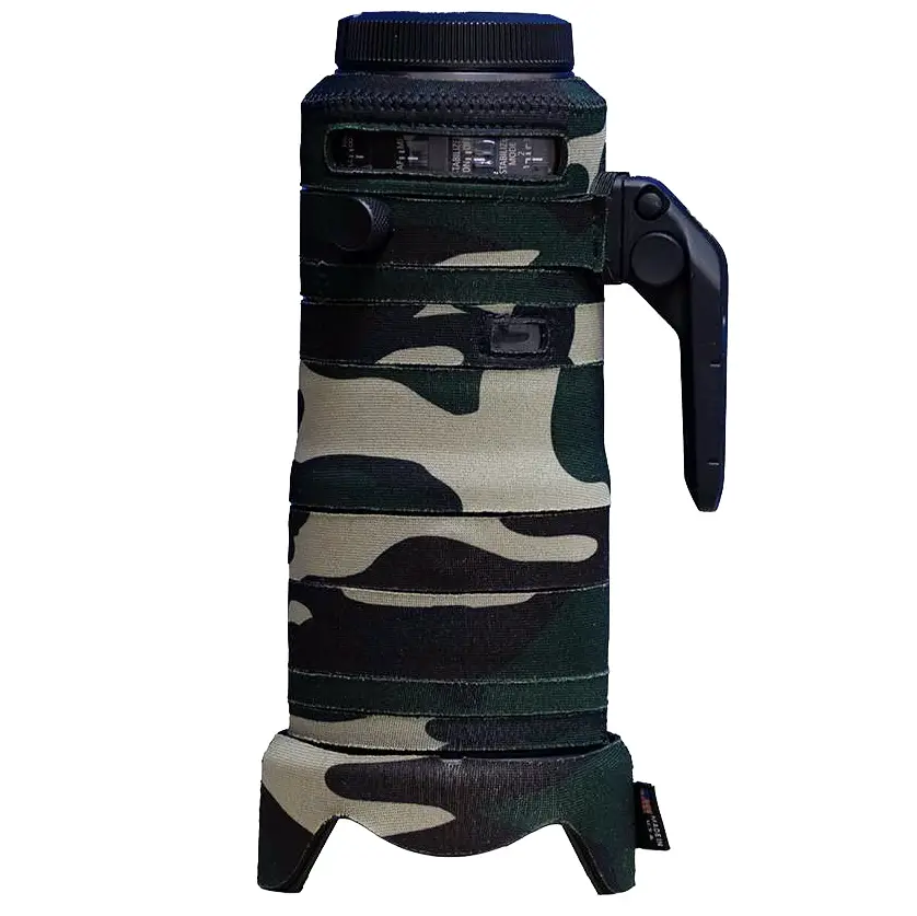 LensCoat lens cover for Canon RF 24-105mm f/2.8 L IS USM Z Forest Green Camo - Colour / Pattern:  Forest Green Camo LensCoat