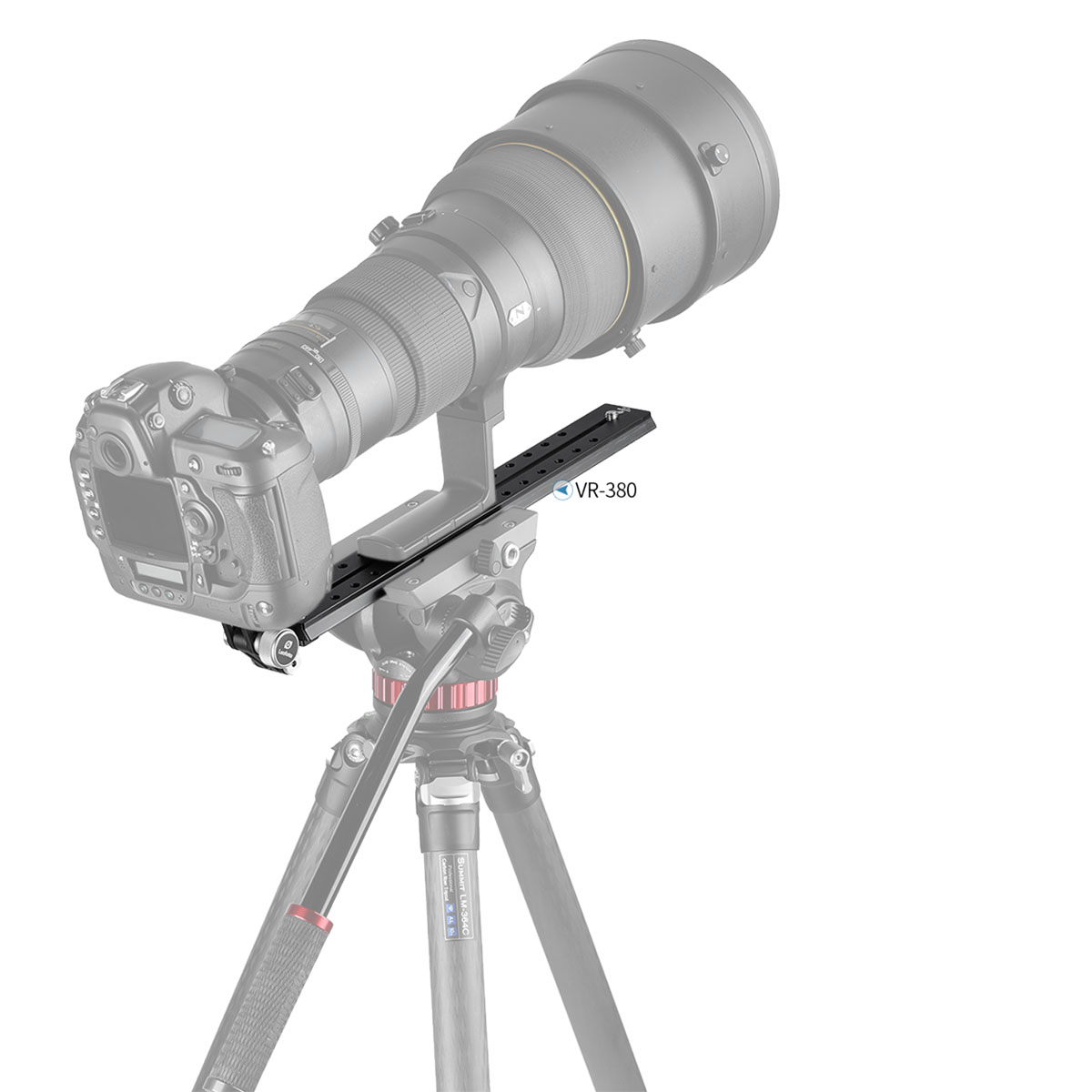 Leofoto VR-380 Teleschiene mit Sachtler/ Manfrotto Schwalbenschwanzprofil Leofoto VR-380 Teleschiene mit Sachtler/ Manfrotto Schwalbenschwanzprofil