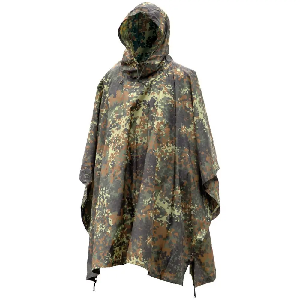 MIL-TEC PONCHO PE R/S 780GR / Regenponcho / Tarp