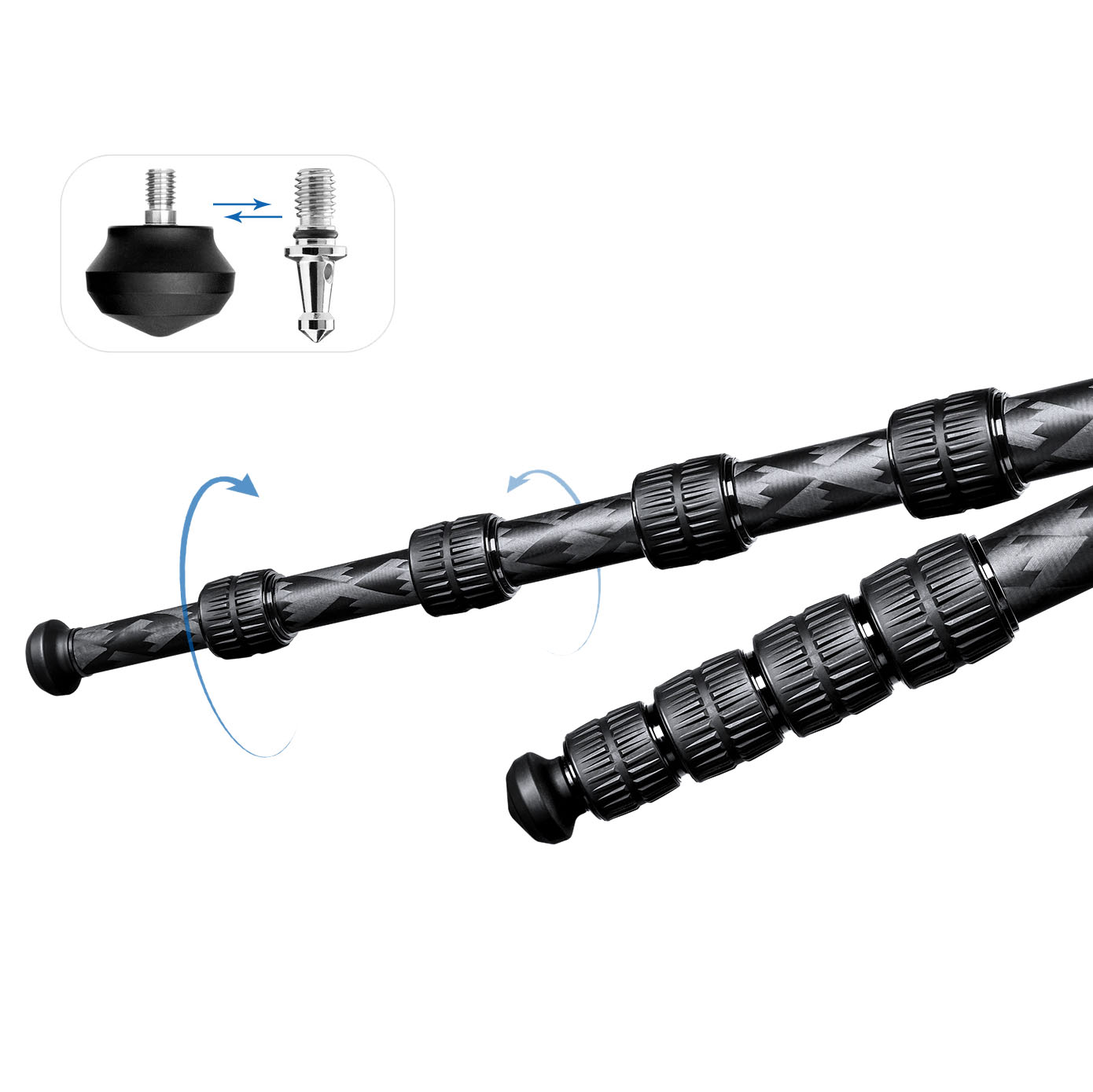 Leofoto LQ-365C Karbonstativ+LH-47 Kugelkopf - Mr. Q Serie Leofoto LQ-365C Karbonstativ+LH-47 Kugelkopf - Mr. Q Serie