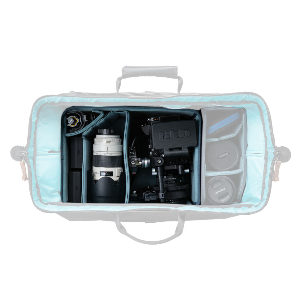 Shimoda Core Unit Large DV Modul-Einsatz Anwendungsbeispiel (gezeigtes Zubehör gehört nicht zum Lieferumfang)