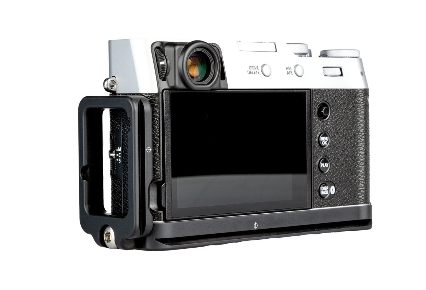 Really Right Stuff BX100VI Set: L-Winkel mit Griff für Fuji X100VI Really Right Stuff BX100VI Set: L-Winkel mit Griff für Fuji X100VI