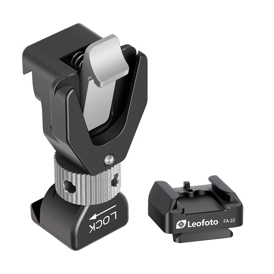 Leofoto FA-16 Adapter + FA-10 V-Schnellwechselplatte Leofoto FA-16 Adapter + FA-10 V-Schnellwechselplatte